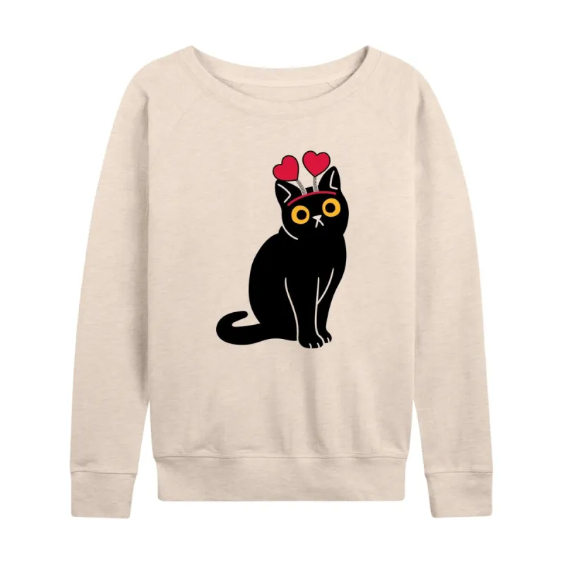 Women's Heart Headband Cat Pullover sold by Zulily