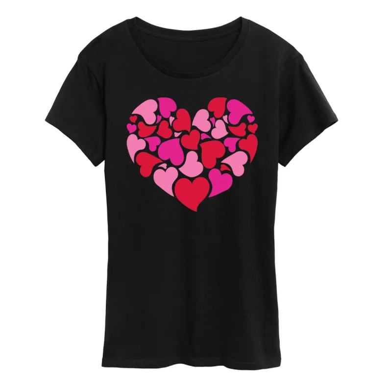 Women's Hearts Within A Heart Short Sleeve Tee sold by Zulily