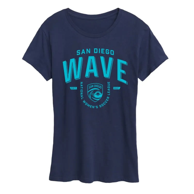 Women's San Diego Wave Industrial Short Sleeve Tee sold by Zulily