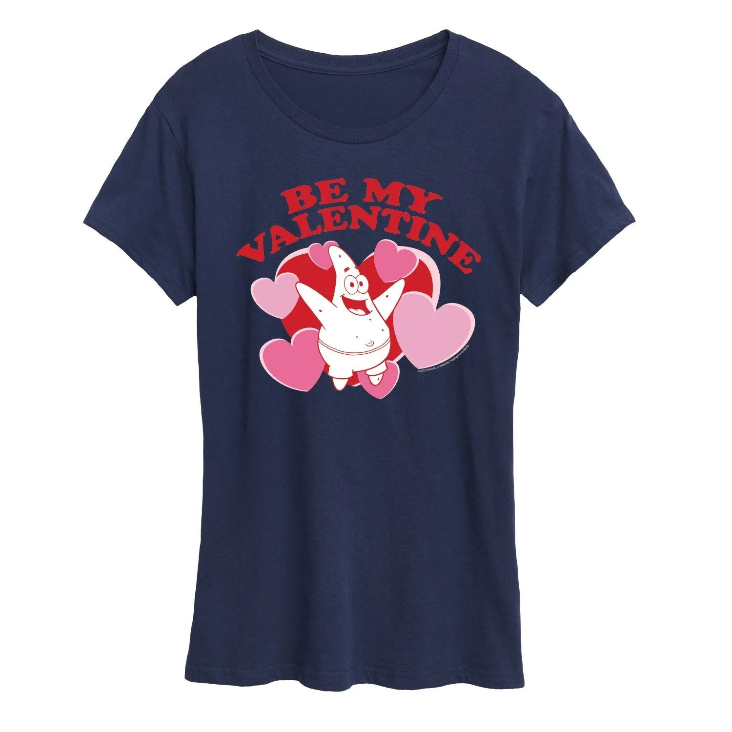 Women's SpongeBob SquarePants Valentine Patrick Short Sleeve Tee sold by Zulily