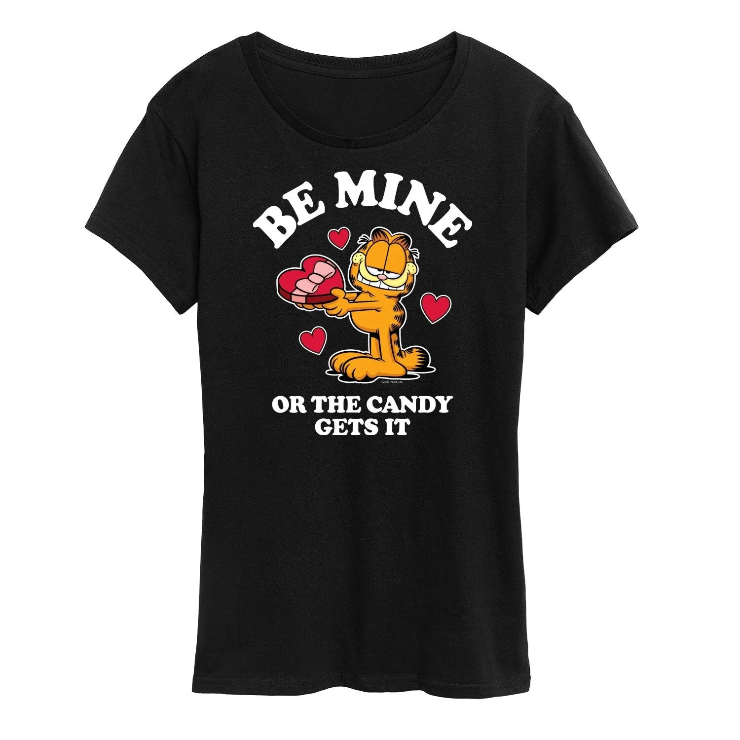 Women's Garfield Be Mine Short Sleeve Tee sold by Zulily