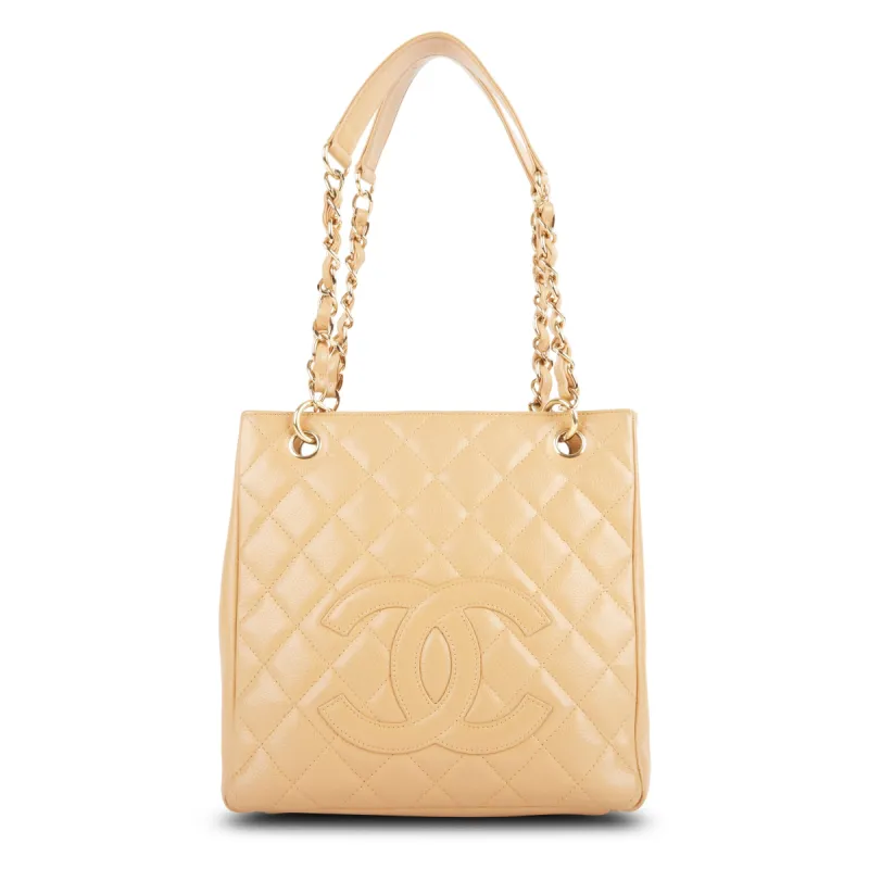 Chanel Petit Shopping Tote GHW Caviar (Pre-Owned) sold by Zulily