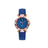 Blue Goldtone Glitter Crystal-dial Watch sold by Zulily