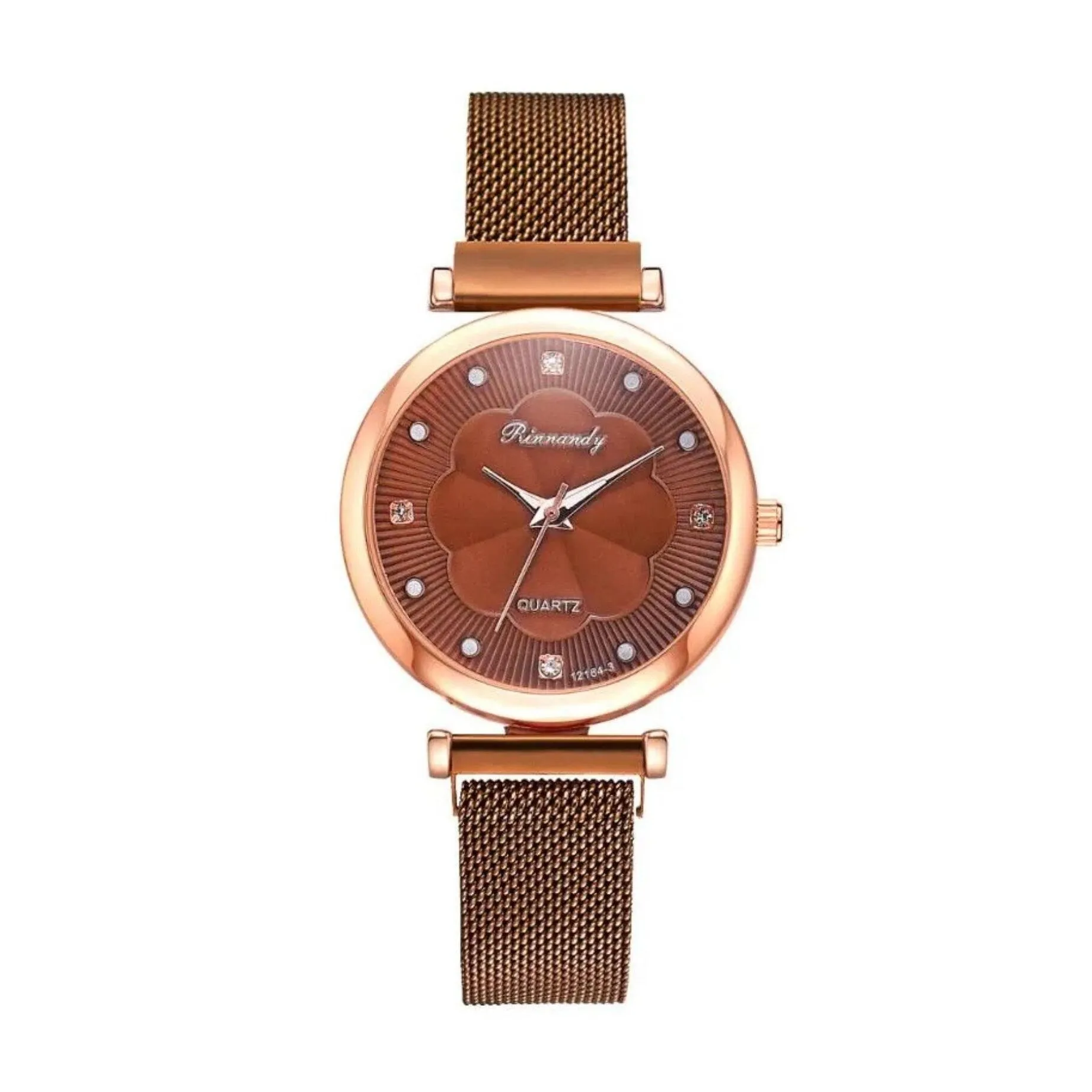 Gognac Goldtone Crystal Cat Watc - Cognac sold by Zulily