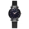 Black Bezelled-edge Sparkle Watch sold by Zulily