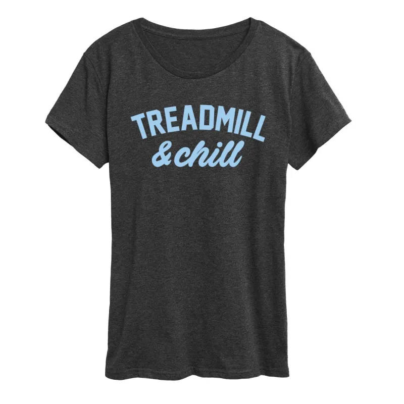 Women's Treadmill And Chill Short Sleeve Tee sold by Zulily