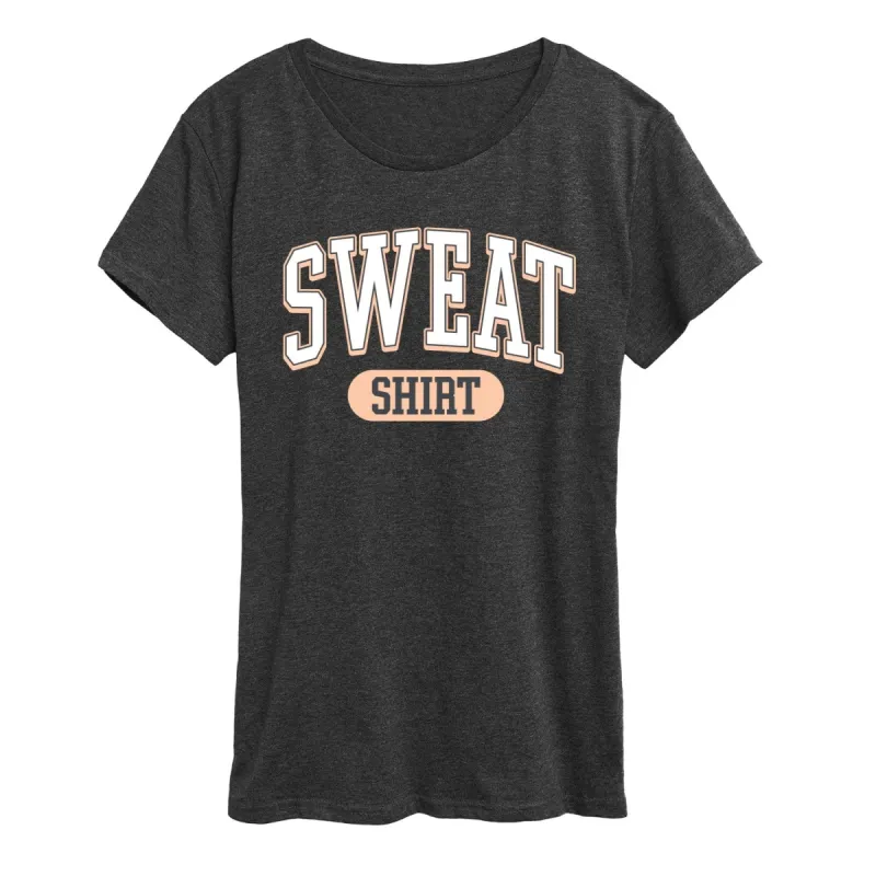 Women's Sweat Shirt Short Sleeve Tee sold by Zulily