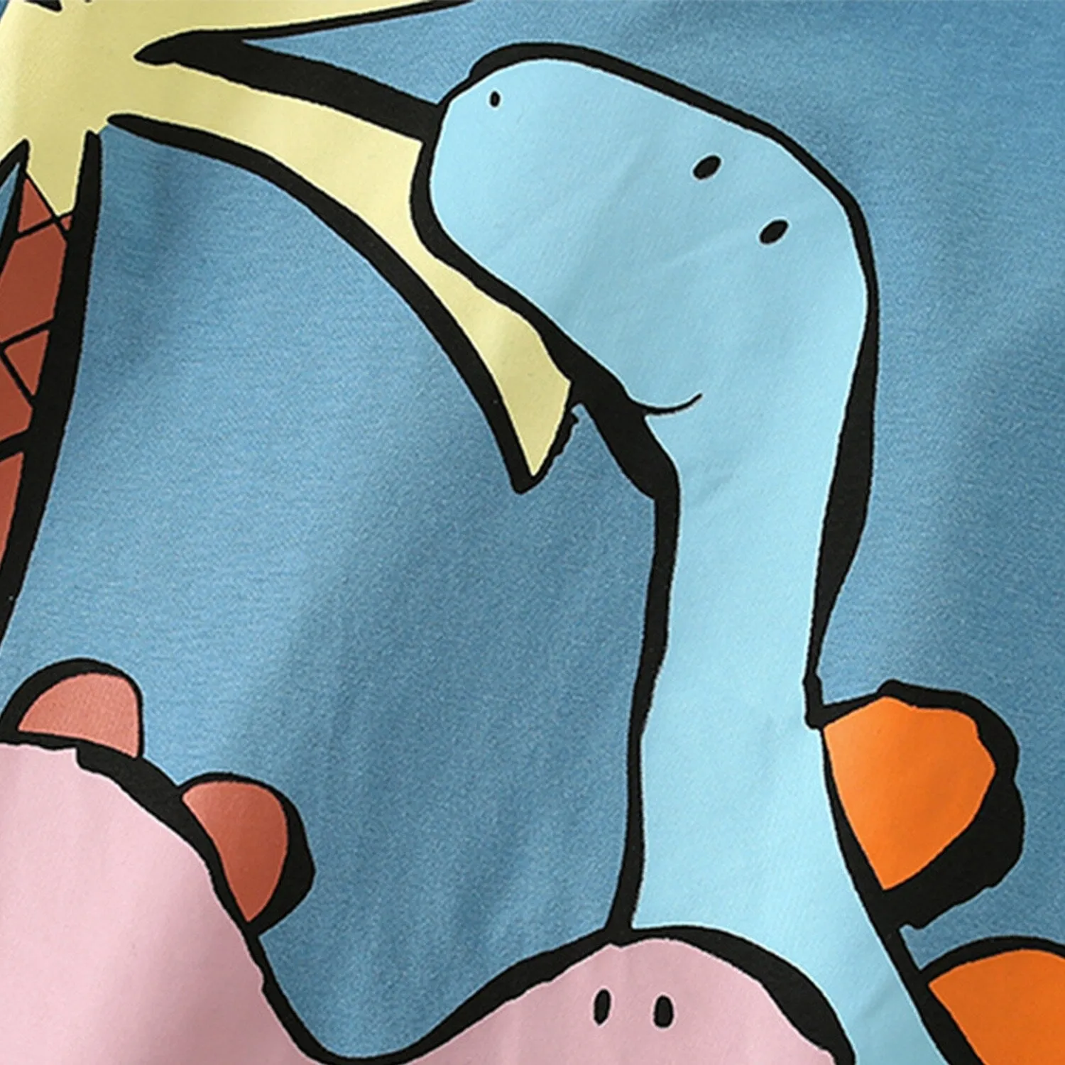 Blue Dinosaur Round Neck Short-Sleeve T-Shirt sold by Zulily product image thumbnail 3