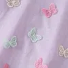 Lavender Butterfly Round Neck Short-Sleeve T-Shirt sold by Zulily