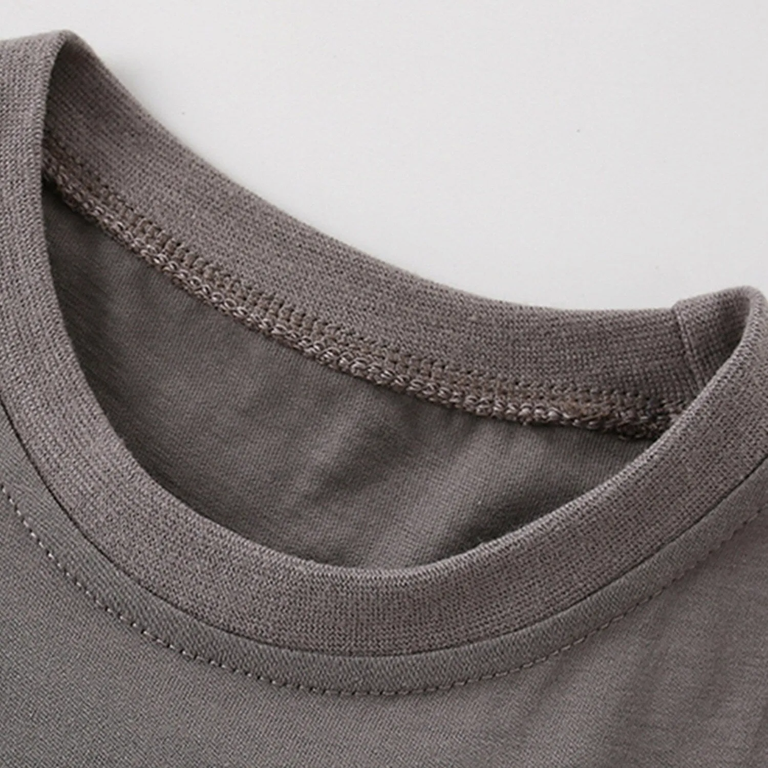 Grey Excavator Round Neck Short-Sleeve T-Shirt sold by Zulily product image thumbnail 2