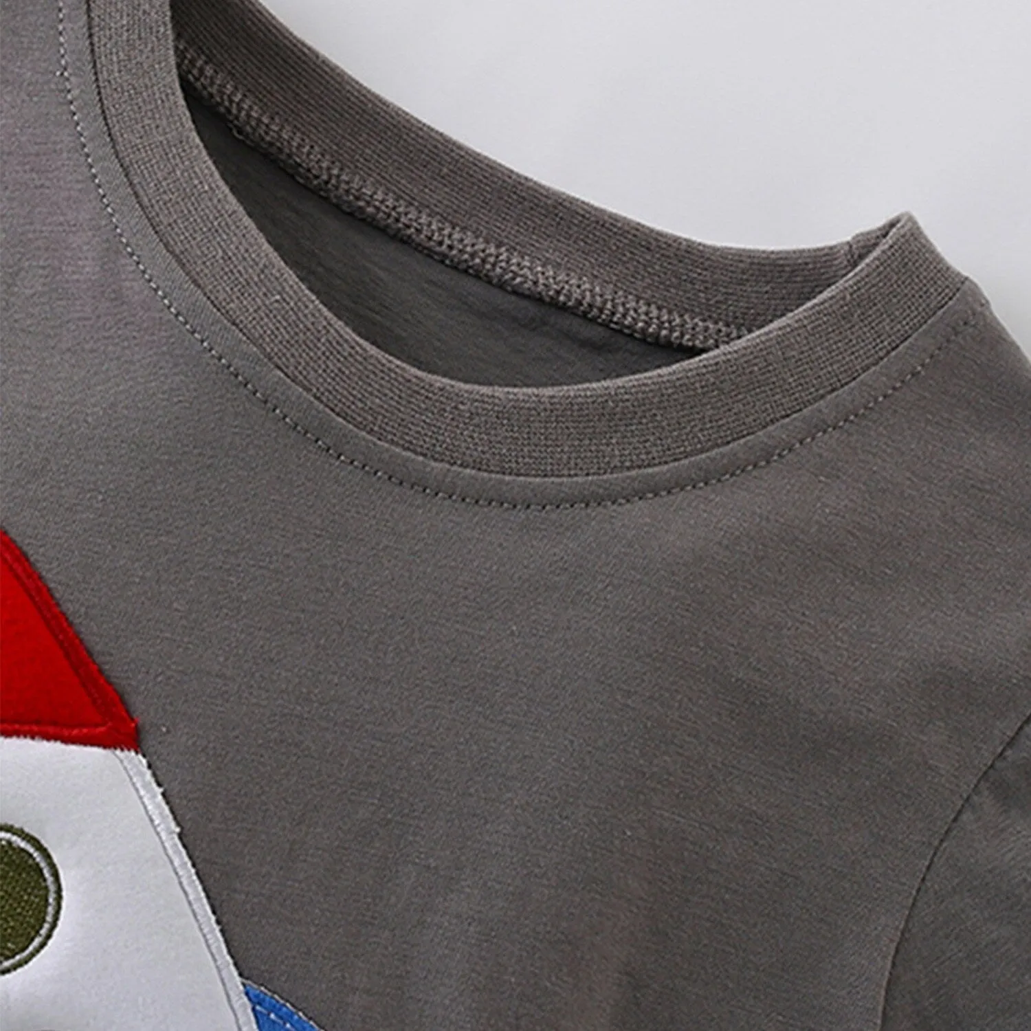 Grey Rocket Round Neck Short-Sleeve T-Shirt sold by Zulily product image thumbnail 2