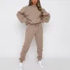 Khaki Sweatshirt Suit sold by Zulily