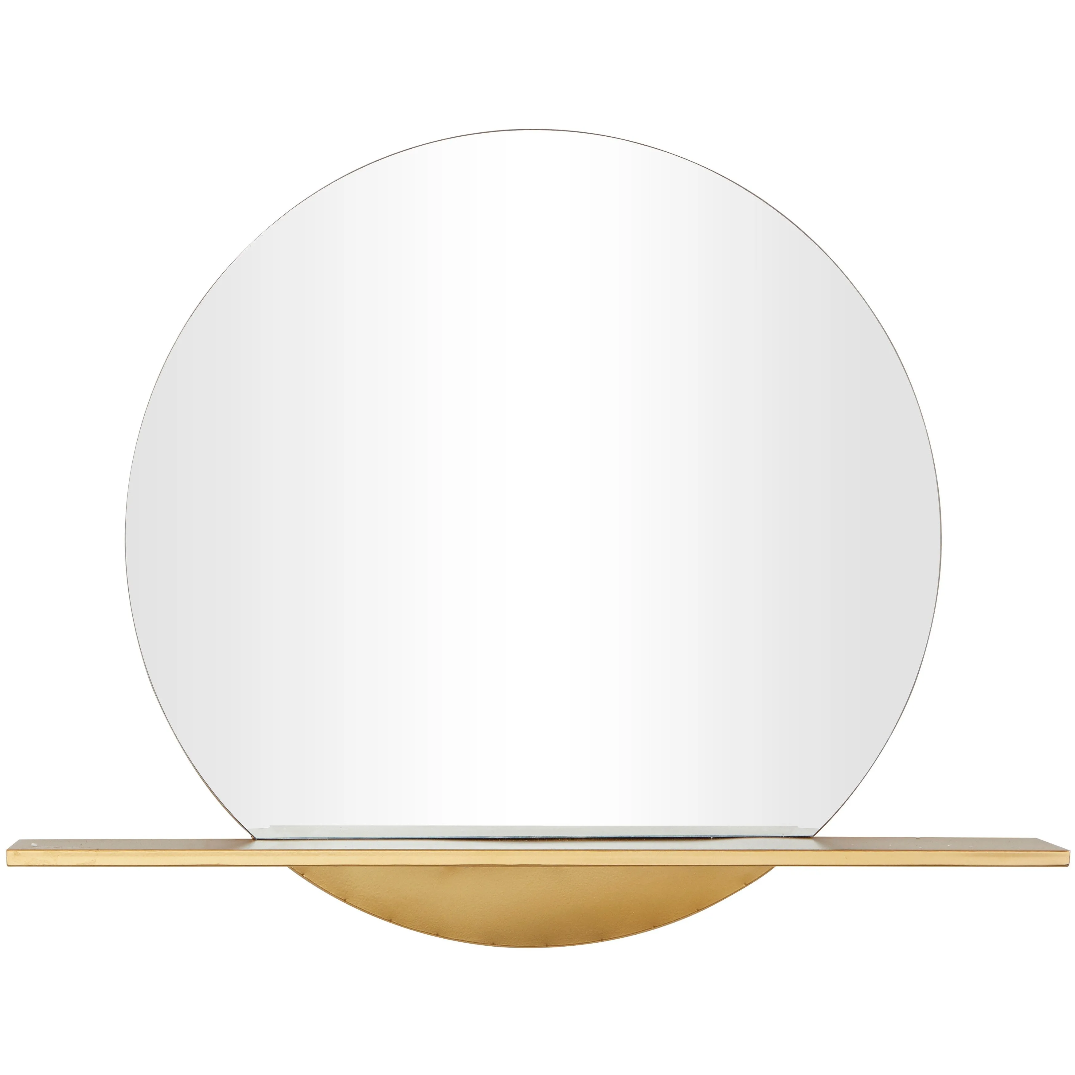 Gold Metal 1 Shelf Room Wall Mirror - 35"W, 28"H sold by Zulily product image thumbnail 2