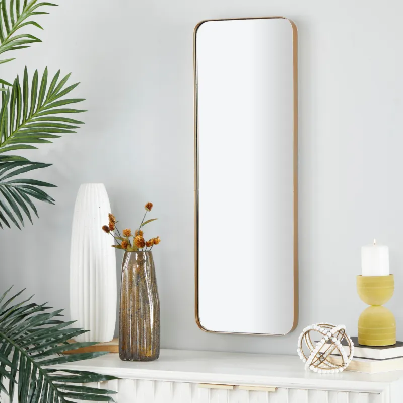 Iron Contemporary Wall Mirror sold by Zulily