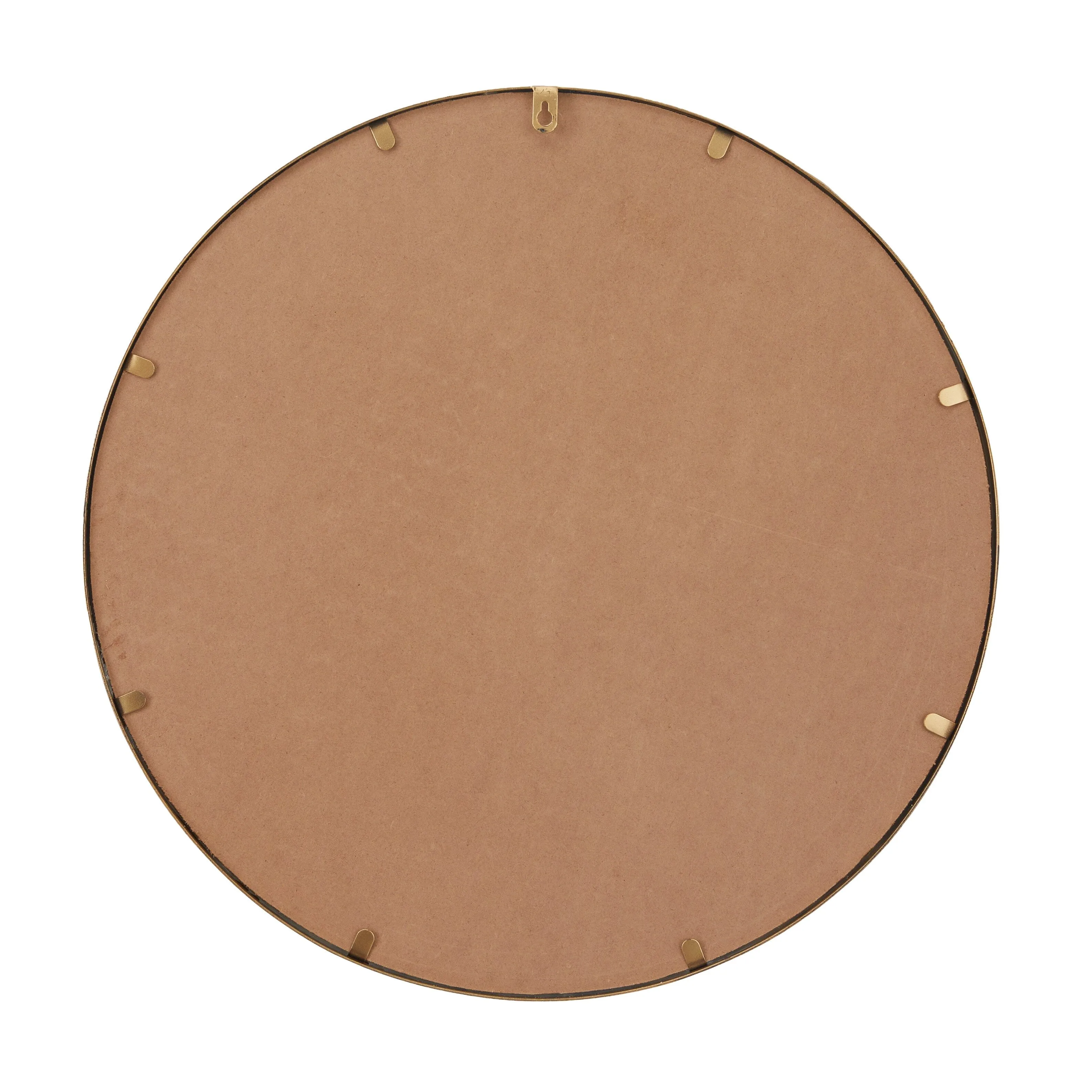 CosmoLiving by Cosmopolitan Gold Metal Room Wall Mirror - 24"W, 24"H sold by Zulily product image thumbnail 5