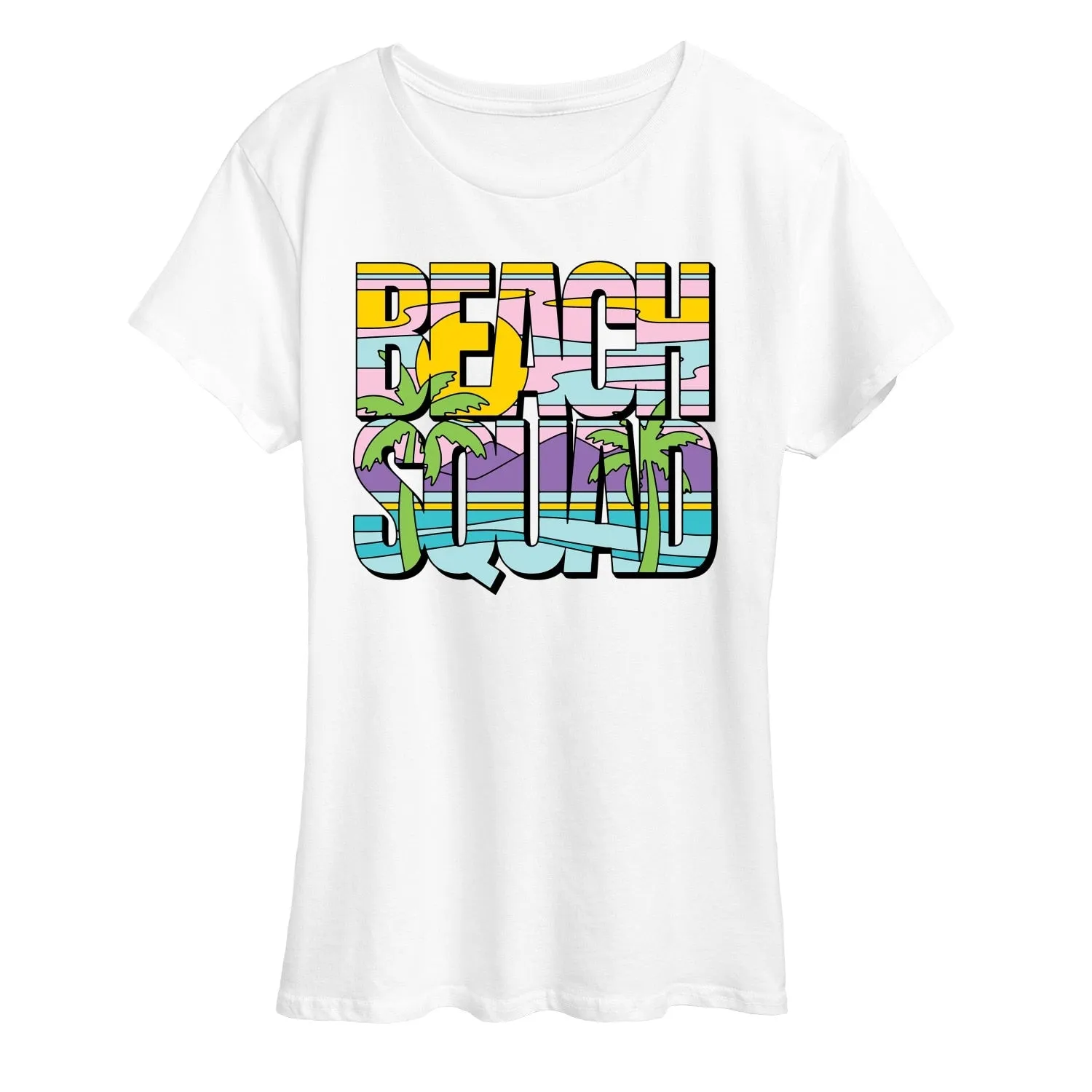 Women's Beach Squad Short Sleeve Tee sold by Zulily