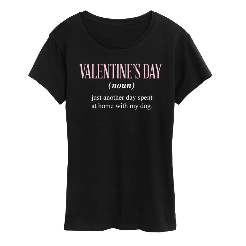 Women's Valentines Day Definition Short Sleeve Tee sold by Zulily