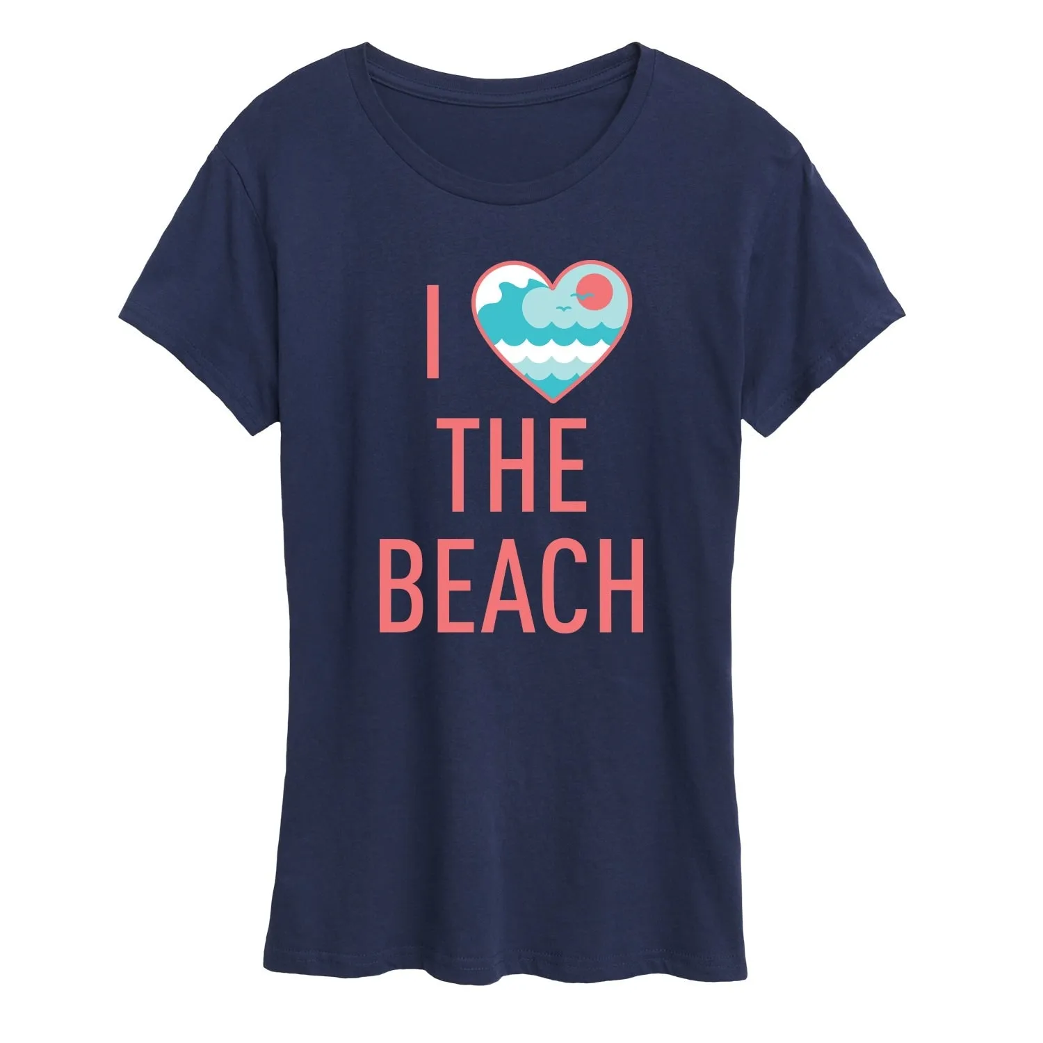 Women's I Love The Beach Short Sleeve Tee sold by Zulily