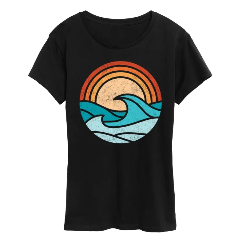 Women's Wave Scene Short Sleeve Tee sold by Zulily
