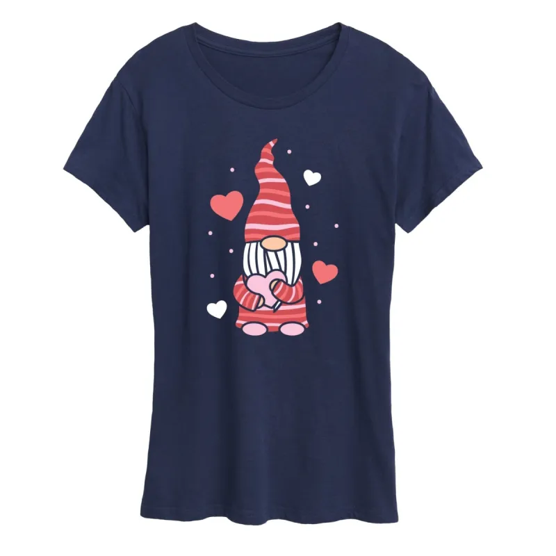 Women's Valentine's Gnome Short Sleeve Tee sold by Zulily