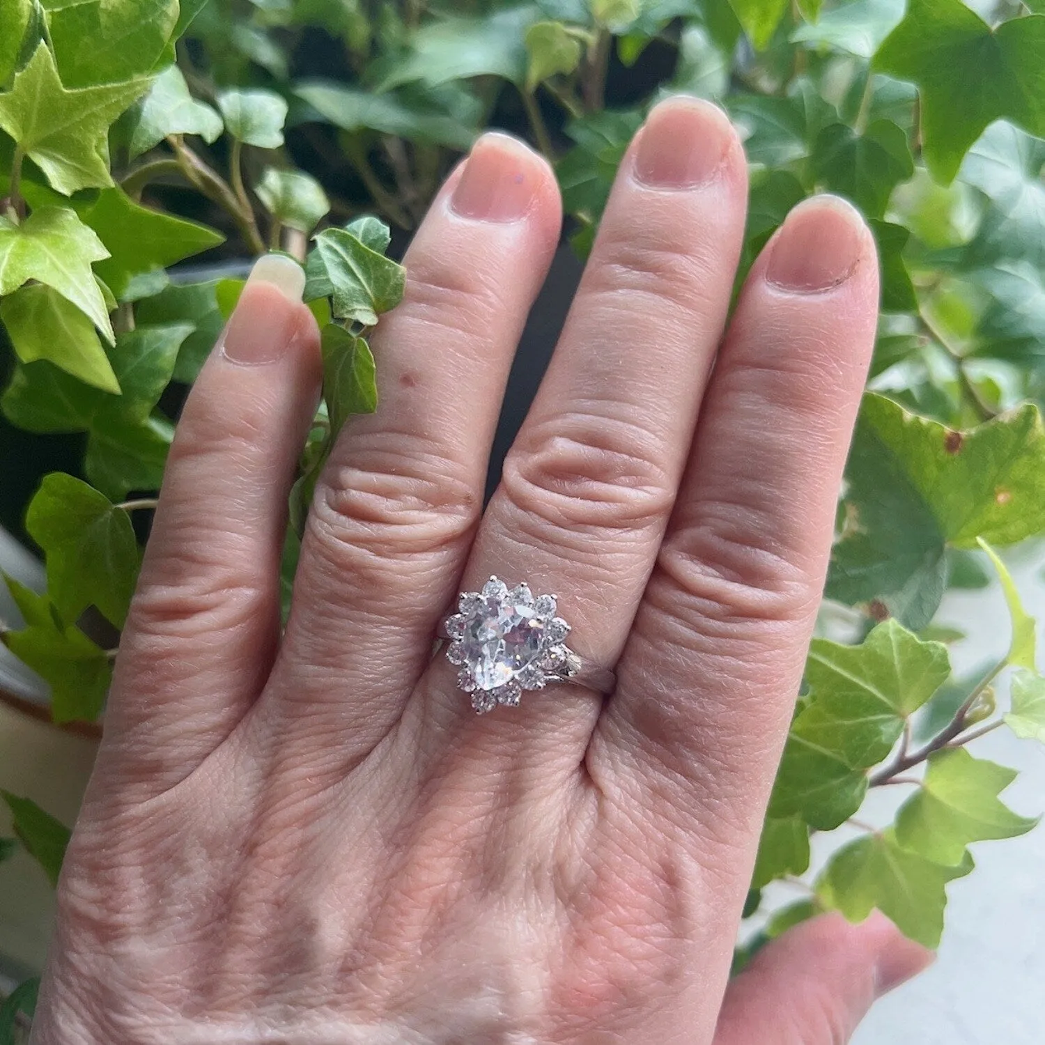 Sterling Silver Classic Heart Shaped CZ Ring sold by Zulily product image thumbnail 2