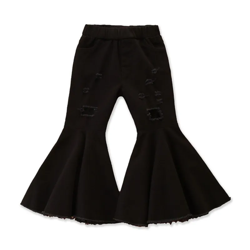 Black Flare Pants sold by Zulily