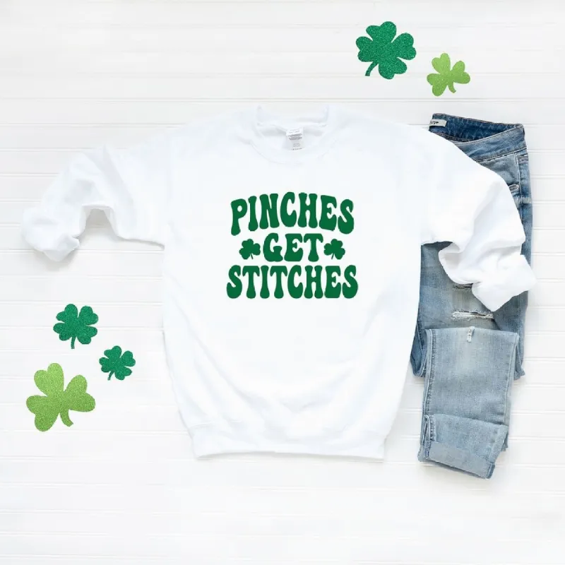 Pinches Get Stitches Graphic Sweatshirt sold by Zulily