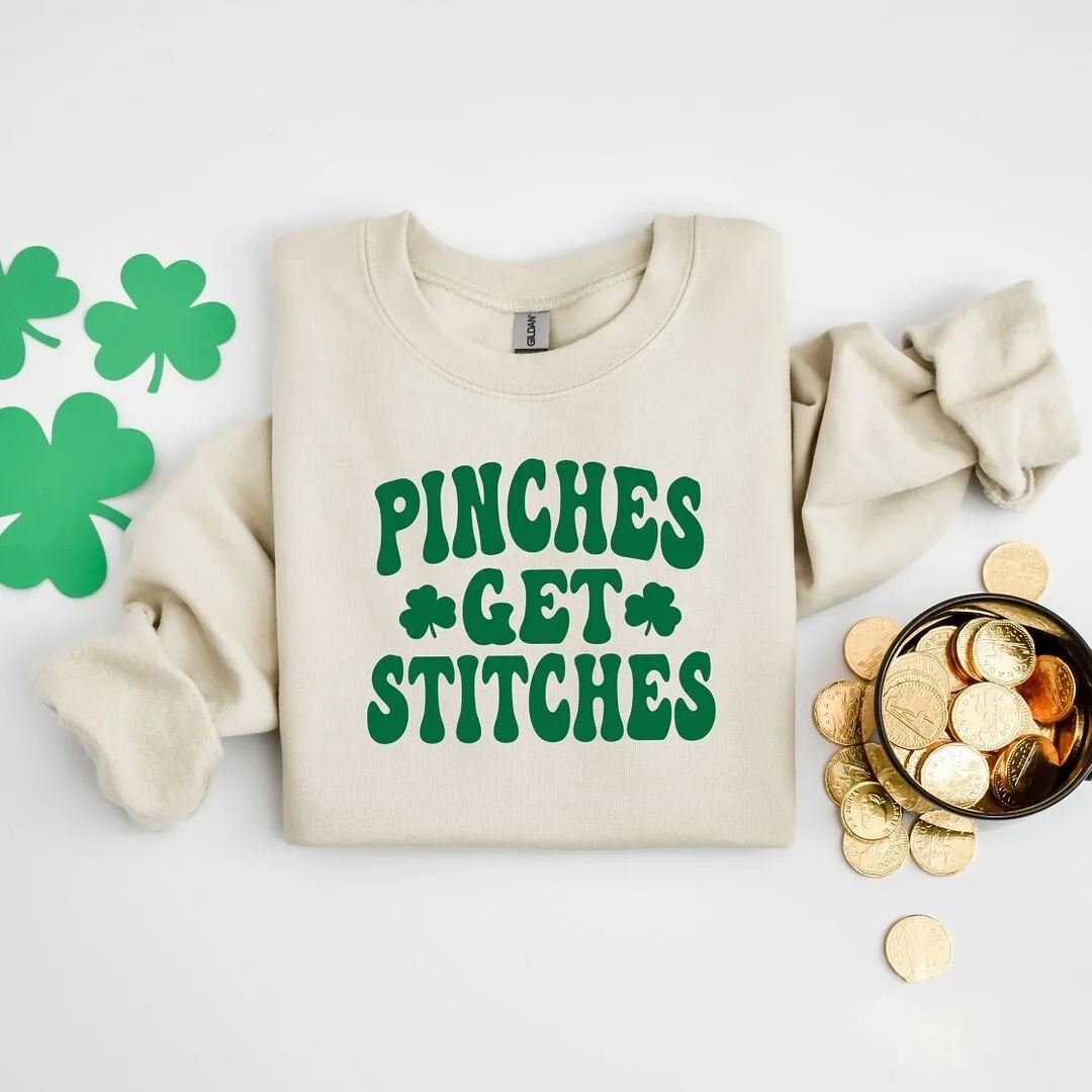 Pinches Get Stitches Graphic Sweatshirt sold by Zulily