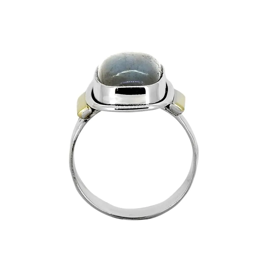 YS Gems Sterling Silver Labradorite Gemstone Statement Ring - Blue sold by Zulily product image thumbnail 4