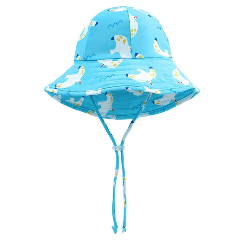 Sky Blue Bird Sun Hats sold by Zulily