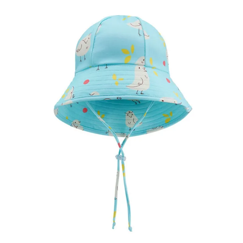 Light Blue Bird Sun Hats sold by Zulily