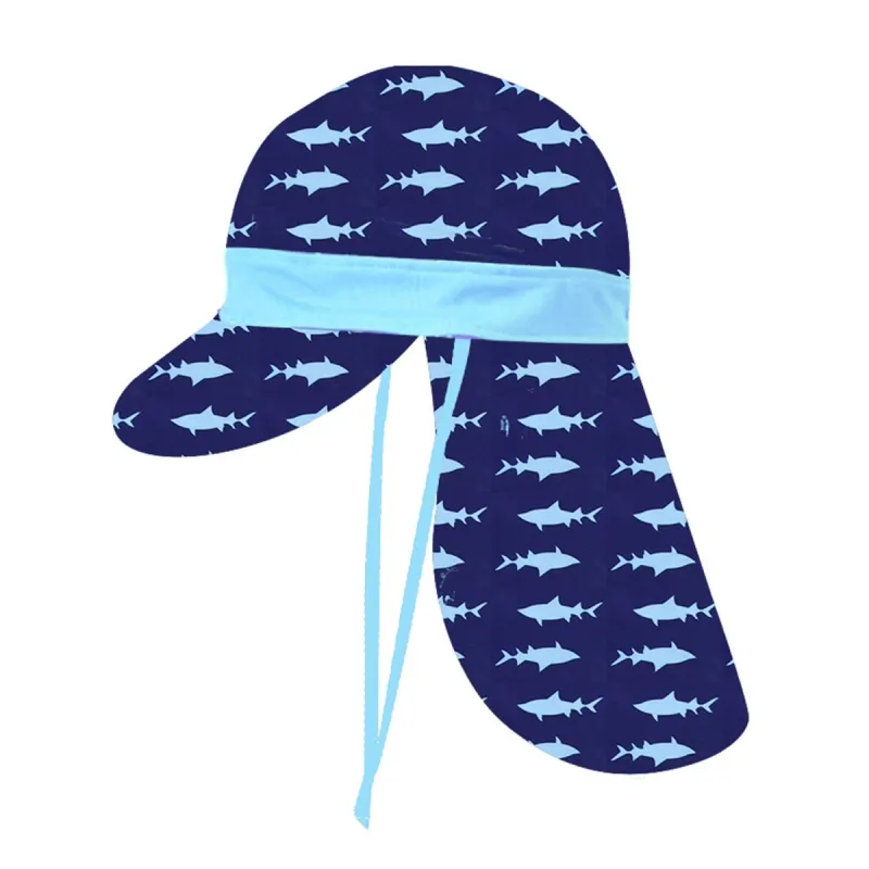 Blue Shark Sun Hats sold by Zulily