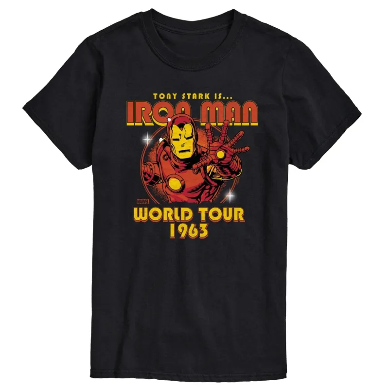 Men's Iron Man Band Tee Short Sleeve Tee sold by Zulily