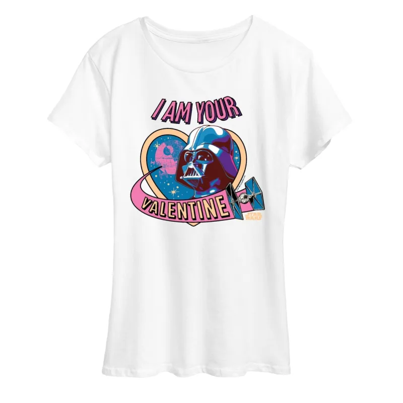 Women's Star Wars I Am Your Valentine Short Sleeve Tee sold by Zulily