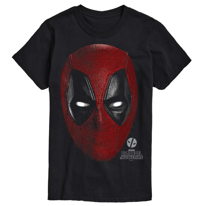 Men's Deadpool & Wolverine Oversized Face Short Sleeve Tee sold by Zulily