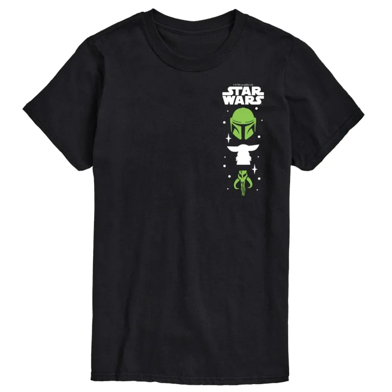 Men's The Mandalorian Mando Icons Short Sleeve Tee sold by Zulily