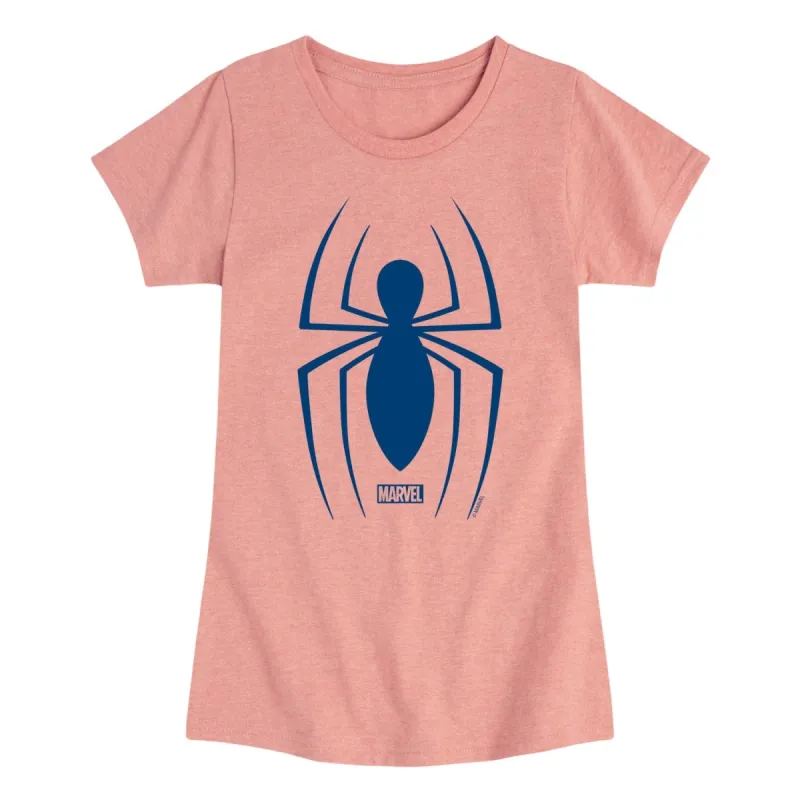 Girls Spider-Man Logo Short Sleeve Tee sold by Zulily