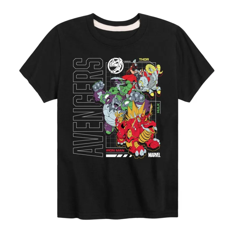 Boys The Avengers Schematic Short Sleeve Tee sold by Zulily