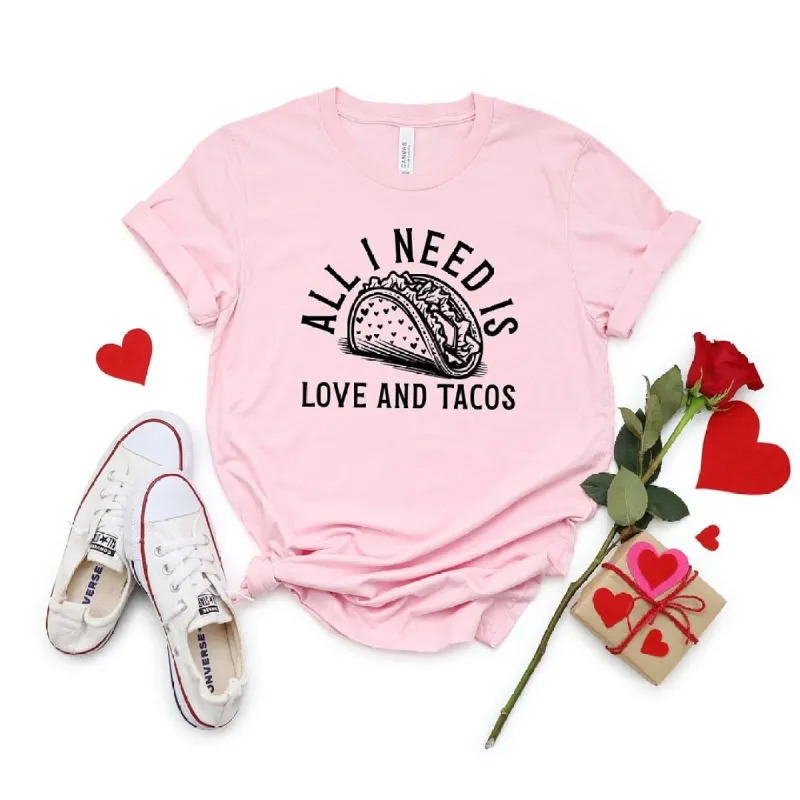 Valentine Taco Short Sleeve Crewnneck Tee sold by Zulily