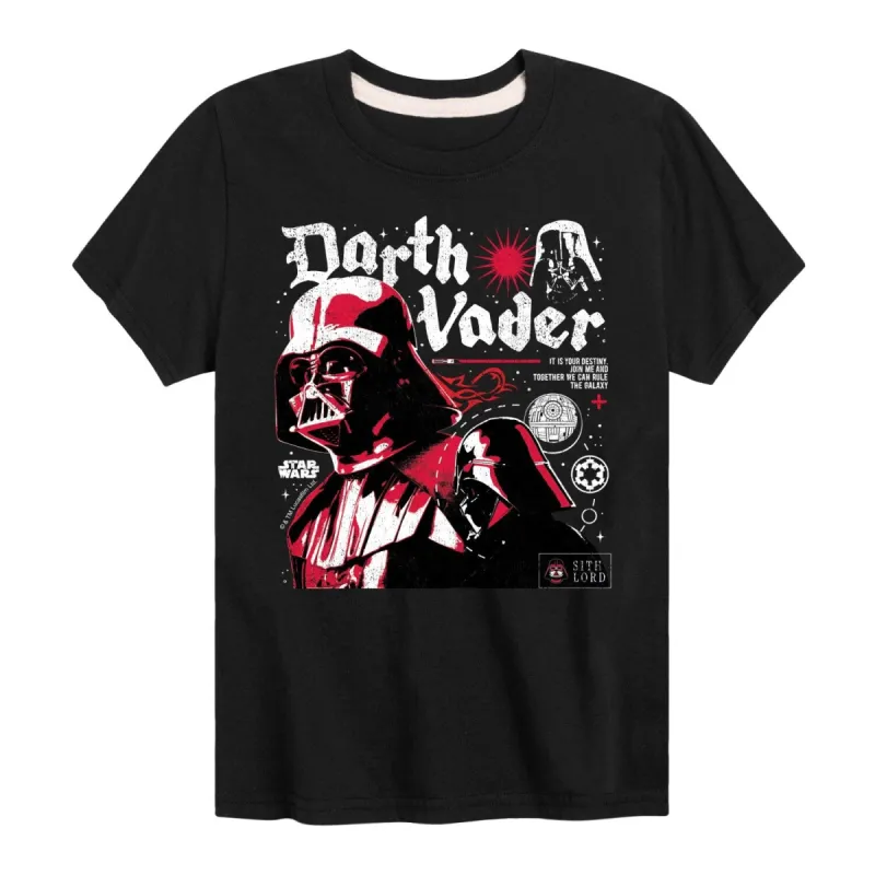 Boy's Star Wars Darth Vader Short Sleeve Tee sold by Zulily