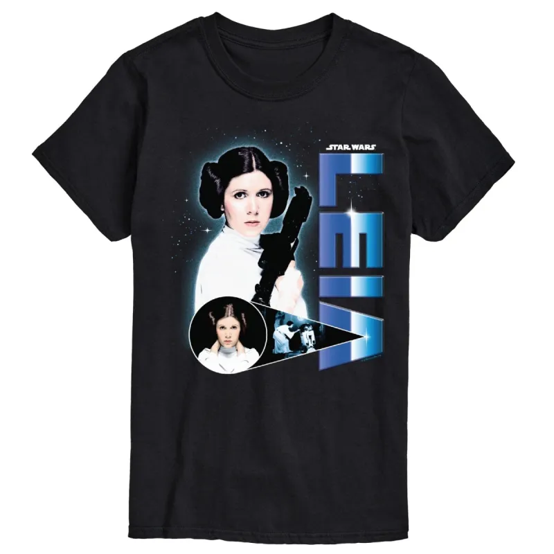 Men's Star Wars Leia Short Sleeve Tee sold by Zulily