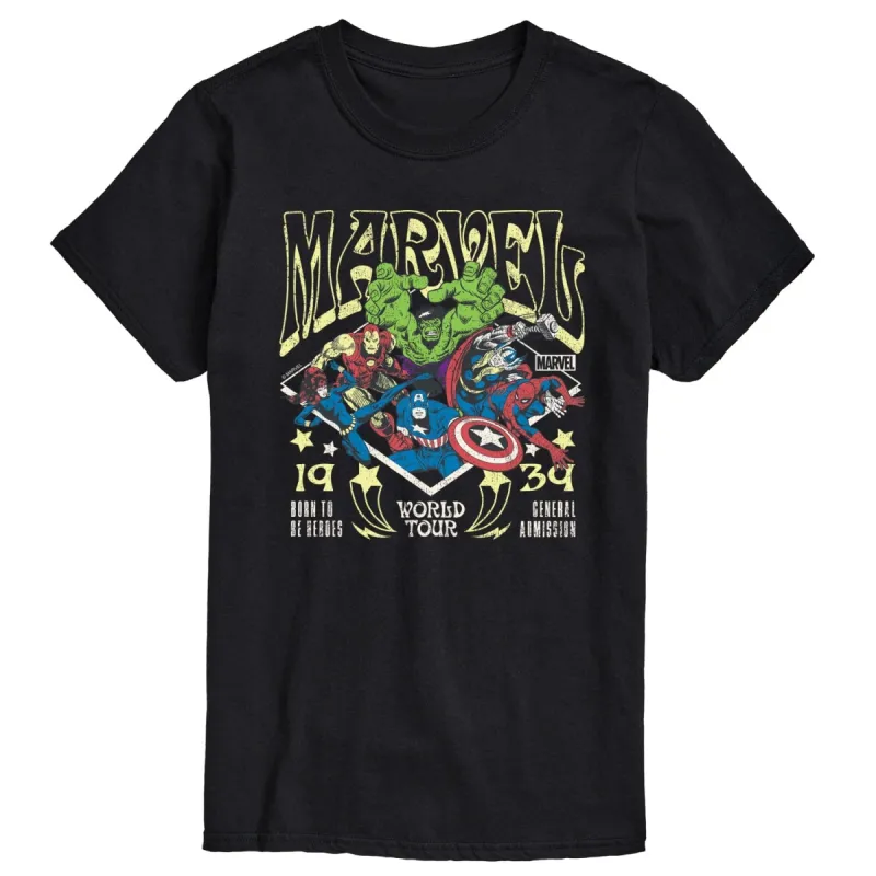 Men's The Avengers Concert Tee Short Sleeve Tee sold by Zulily