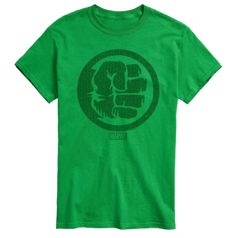 Men's Hulk Fist Symbol Short Sleeve Tee sold by Zulily