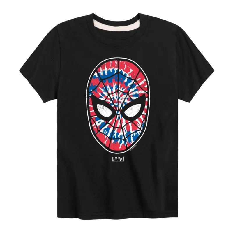 Boys Spider-Man Americana Fill Short Sleeve Tee made by Zulily