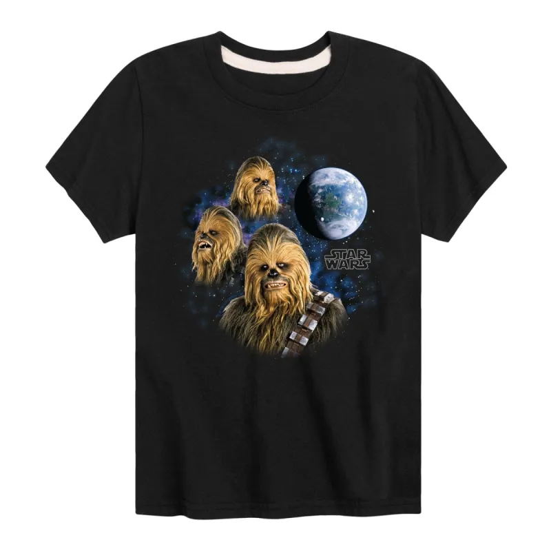 Boy's Star Wars Chewbacca Short Sleeve Tee sold by Zulily