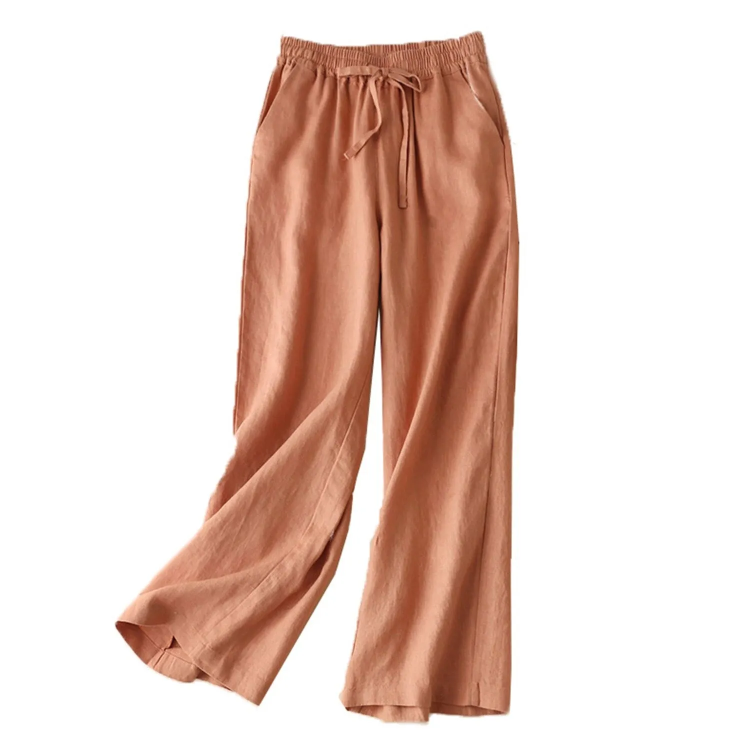 Coral Wide Leg Pants sold by Zulily product image thumbnail 2