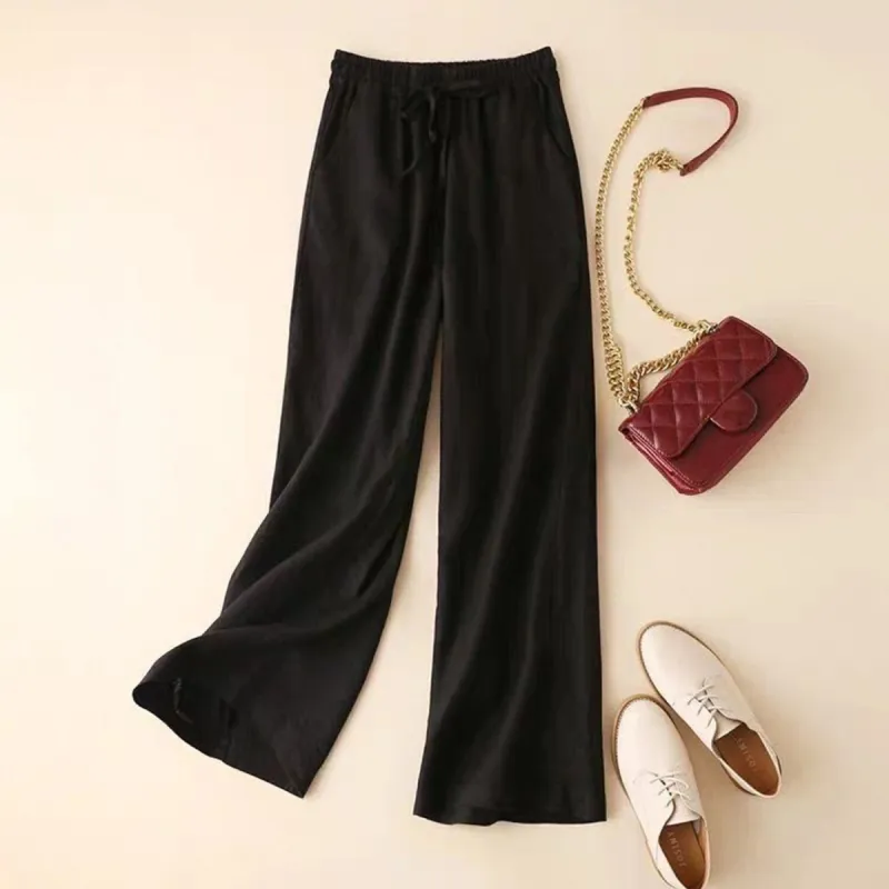Black Wide Leg Pants sold by Zulily