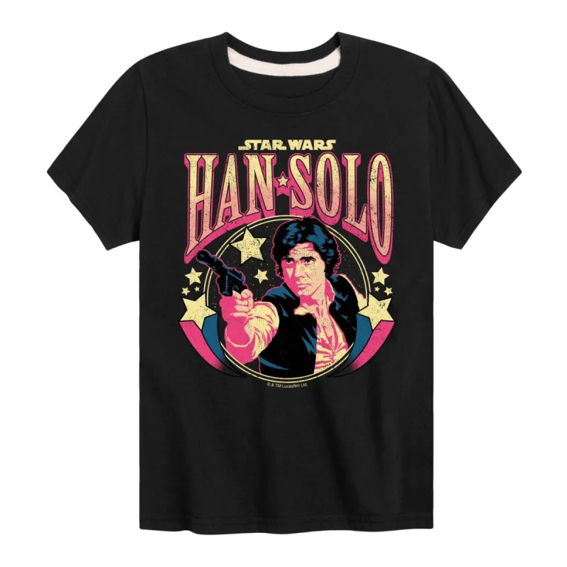 Boy's Star Wars Han Solo Rock Tee Short Sleeve Tee sold by Zulily