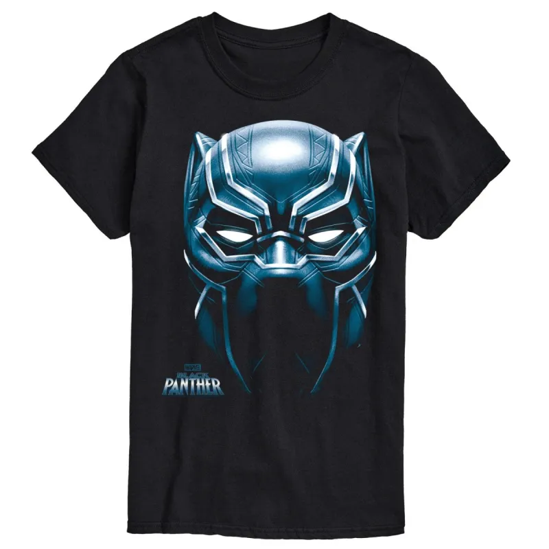 Men's Black Panther Oversized Face Short Sleeve Tee sold by Zulily
