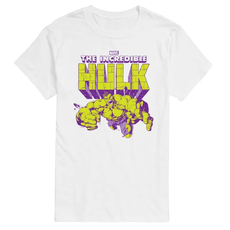 Men's Hulk Logo Pose Short Sleeve Tee sold by Zulily